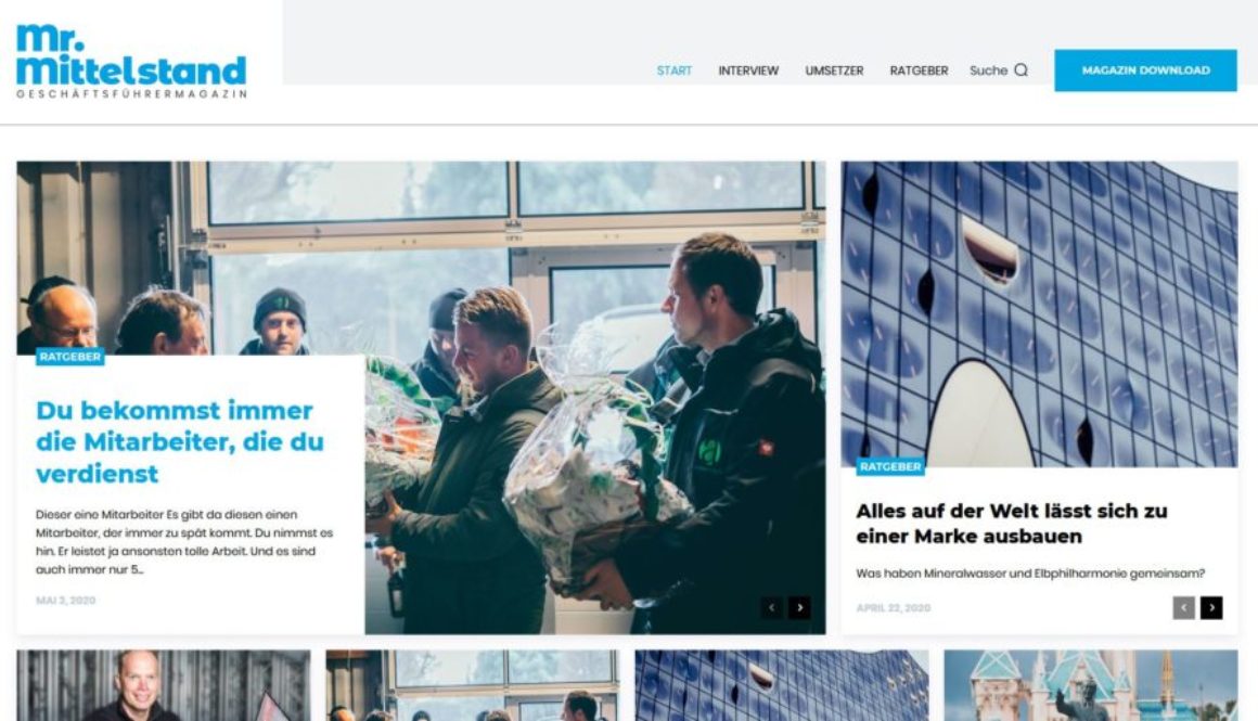 Mr. Mittelstand – Das neue Geschäftsführermagazin von Matthias Aumann
