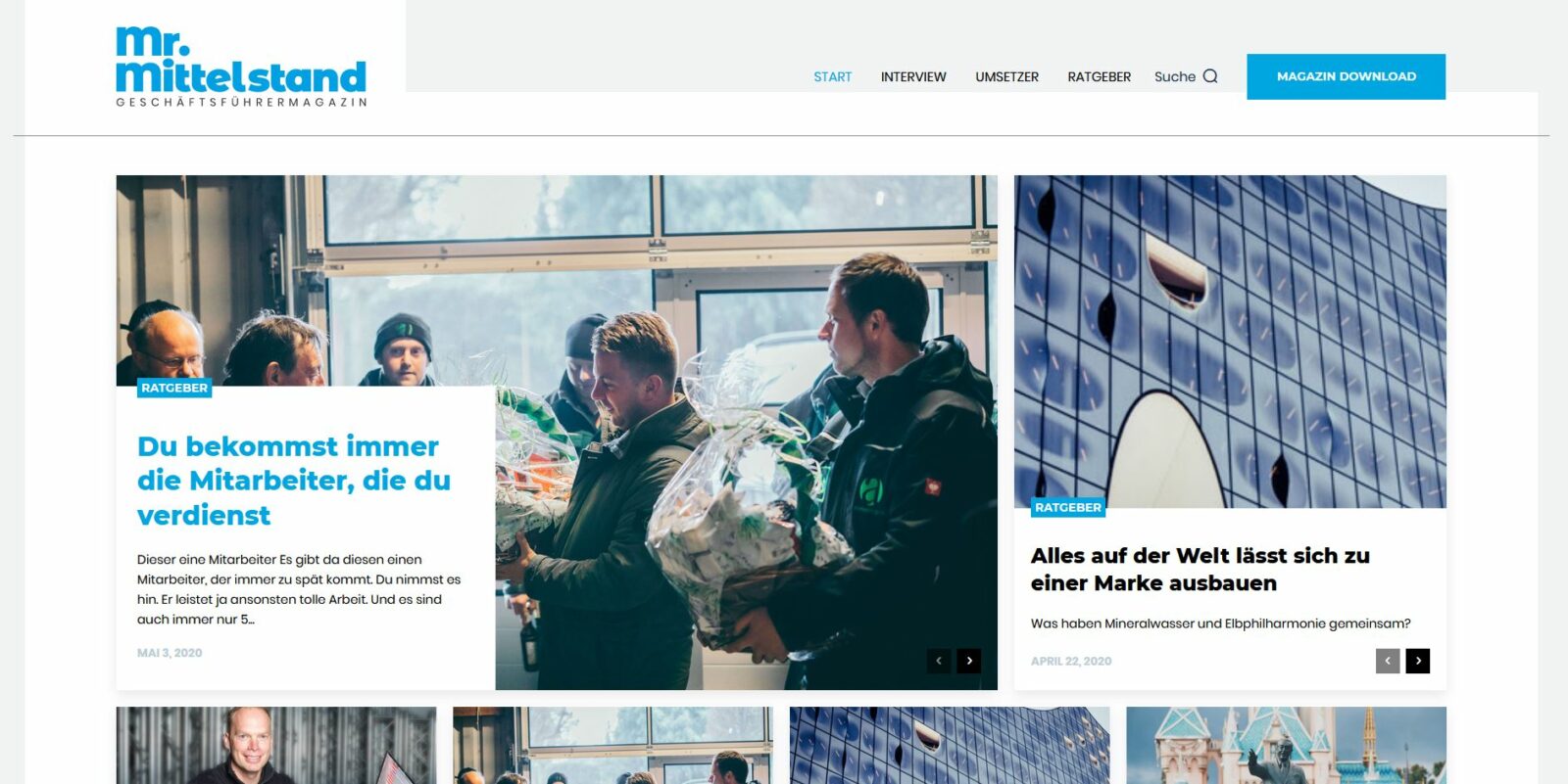 Mr. Mittelstand – Das neue Geschäftsführermagazin von Matthias Aumann Mr. Mittelstand – Das neue Geschäftsführermagazin von Matthias Aumann